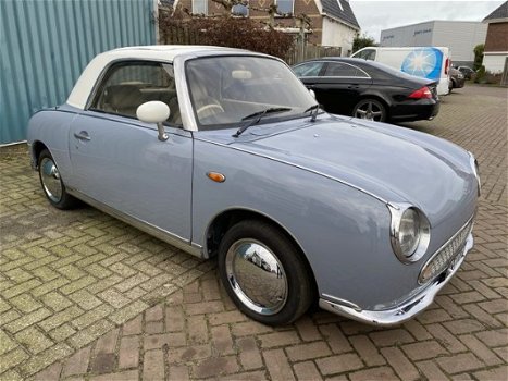 Nissan Figaro - 766, lapisgrijs, airco, turbo, automaat - 1