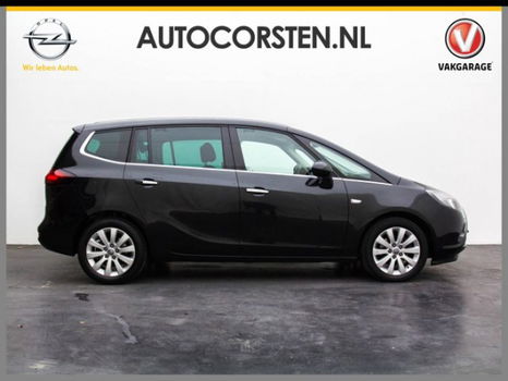 Opel Zafira Tourer - 1.4 Cosmo Automaat Navi Lm velgen Climatecontrol Cruise Half leer Pdc - 1