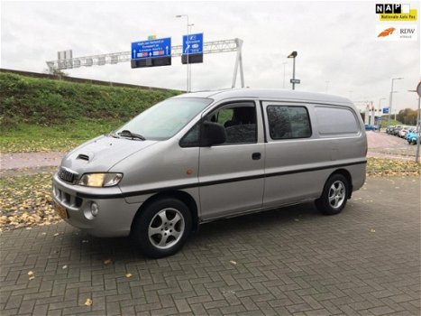 Hyundai H 200 - 2.5 CRDi Luxe lang DC Powervan AIRCODISTERBUITIE KETTINGPANORAMADAKAPK8-2020RIJDT GO - 1