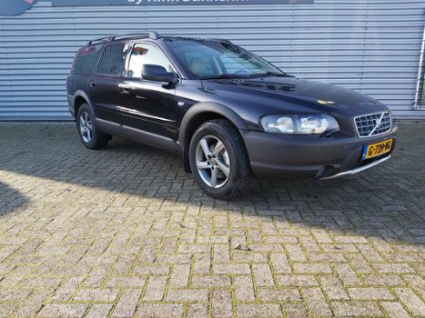 Volvo XC70 - 2.5 T Automaat d.blauw/zwart metallic Mooie auto - 1