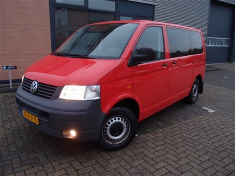 Volkswagen Transporter - 2.5 TDI 9-pers autom. incl btw/bpm NIEUWSTAAT standkachel 175pk 2x schuifde - 1