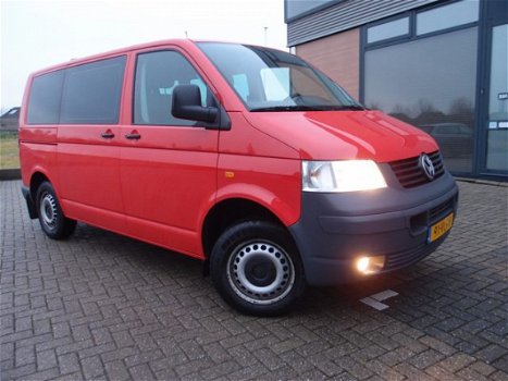 Volkswagen Transporter - 2.5 TDI 9-pers autom. incl btw/bpm NIEUWSTAAT standkachel 175pk 2x schuifde - 1