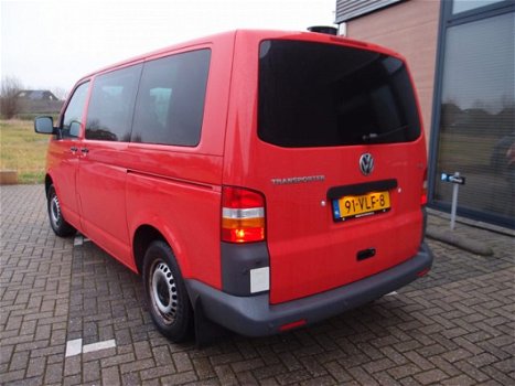 Volkswagen Transporter - 2.5 TDI 9-pers autom. incl btw/bpm NIEUWSTAAT standkachel 175pk 2x schuifde - 1