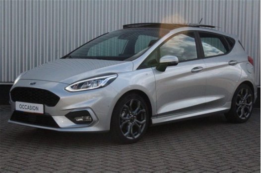 Ford Fiesta - 1.0 | 100 PK | ST LINE | PANO DAK | GROTE SPOILER | 5 DEURS | LIGHT UPGRADE - 1