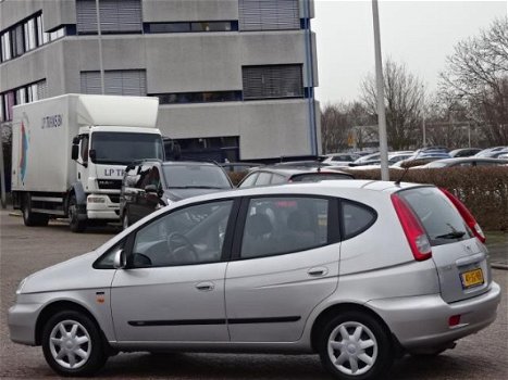 Daewoo Tacuma - 1.6 16V Spitit, bj.2002, NAP met 114724 km.airco, APK tot 10/2020, MPV, 5 deurs, stu - 1