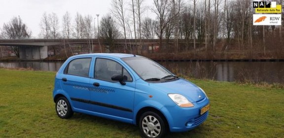 Chevrolet Matiz - 0.8 Breeze Lage km stand airco cv elekramen stuurbkr - 1