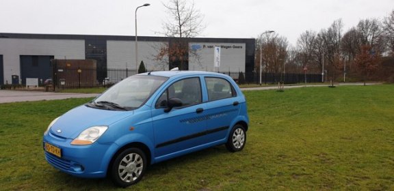 Chevrolet Matiz - 0.8 Breeze Lage km stand airco cv elekramen stuurbkr - 1