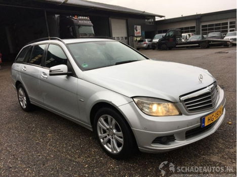 Mercedes-Benz C-klasse Combi - 220cdi 170pk elegance automaat blue-ef. - clima - cruise - 18 inch am - 1