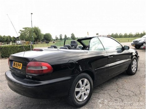 Volvo C70 - cabrio 2.0 20v turbo 163pk - youngtimer - airco - leer - stoelverw. - elektr kap - nieuw - 1