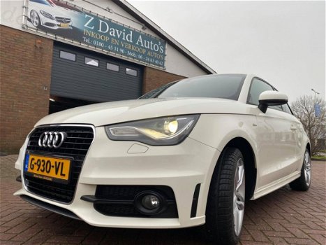 Audi A1 - 1, 4 TFSI S-Line SPORT Automaat DSG XENON, DYNAUDIO, 3 DRS, ECC, 185 PK Dealer onderhouden - 1