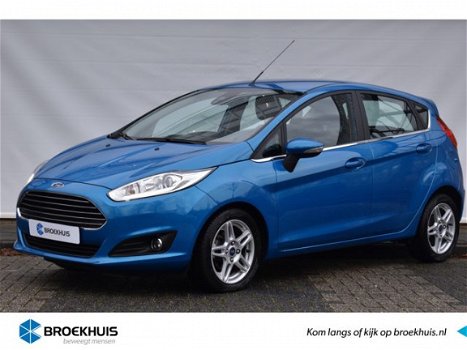 Ford Fiesta - 1.0 100PK Titanium 5-deurs | Navigatie | Parkeersensoren | Voorruitverwarming - 1