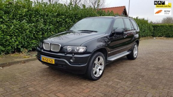 BMW X5 - 4.4i Executive Navi Leer Zeer Netjes Nwe Schijven / blokken, banden en automaatbak revisie - 1