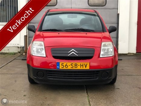 Citroën C2 - 1.1i Furio 1 JAAR APK TOP AUTO NAP DEALER AUTO - 1