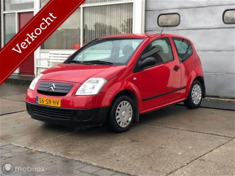 Citroën C2 - 1.1i Furio 1 JAAR APK TOP AUTO NAP DEALER AUTO - 1