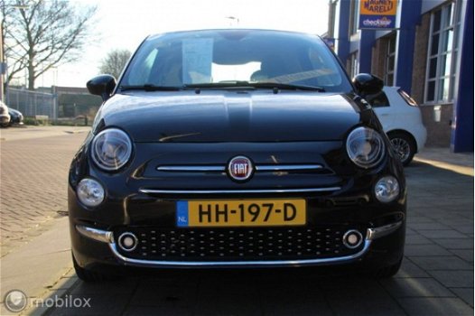 Fiat 500 - TwinAir Turbo 80 Lounge Dualogic Automaat Navigatie - 1