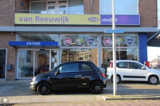 Fiat 500 - TwinAir Turbo 80 Lounge Dualogic Automaat Navigatie - 1