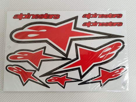 Sticker vel Alpinestars a4 - 1