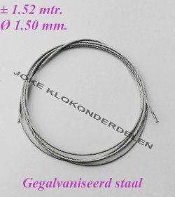 = Snaar Engelse staande klok = staal = 26377