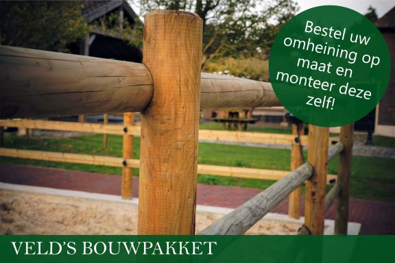 Veld's bouwpakket, zelf montage omheiningen - nr. 1