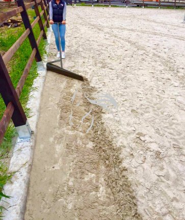 Veld Omheiningen, Hoefslag Kantploeg, Rijbak - Afbeelding 2