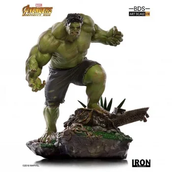 Iron Studios Avengers Infinity War BDS Art Scale Statue Hulk - 0