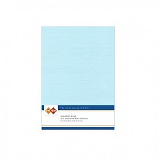 Card Deco, Linnenkarton - Baby Blue ; A5 formaat