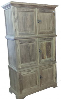 Kabinetskast Ootmarsum teak 110 x 55 x 210cm
