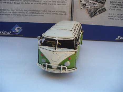Tinplate Collectables 1/32 VW Volkswagen T1 Microbus Groen - 2