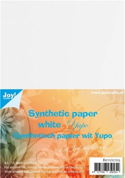 JoyCrafts, Synthetisch Papier - Yupo ; A5 formaat - 1