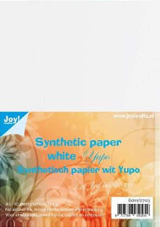JoyCrafts, Synthetisch Papier - Yupo ; A5 formaat