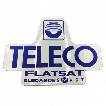 Teleco 17106 spare part Sticker voor schotel FlatSat Elegan - 1