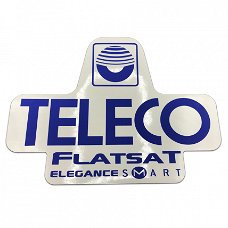 Teleco 17106 spare part  Sticker voor schotel FlatSat Elegan