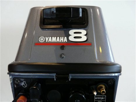 Yamaha 2 cilinder 2 takt 8 pk kortstaart 8CMHS - 4
