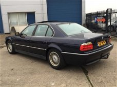 BMW 7-serie - 750i V12 AUTOMAAT, FULL OPTIONS, YOUNGTIMER, AIRCO(CLIMA), VOL-LEDER, CRUISE CONTROL,