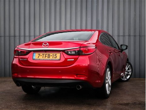 Mazda 6 - 6 2.0 HPL GT-M Leder, 1 Ste Eigen, 100% Dealer onderh., Navi, PDC V+A, NL-Auto - 1