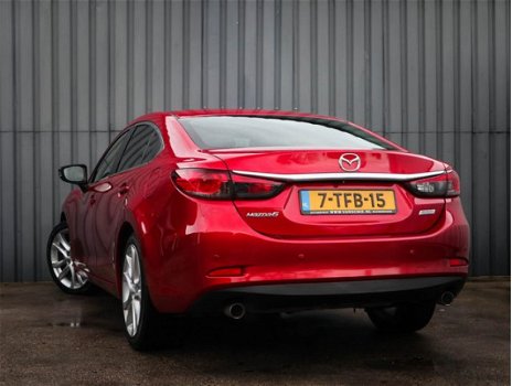 Mazda 6 - 6 2.0 HPL GT-M Leder, 1 Ste Eigen, 100% Dealer onderh., Navi, PDC V+A, NL-Auto - 1