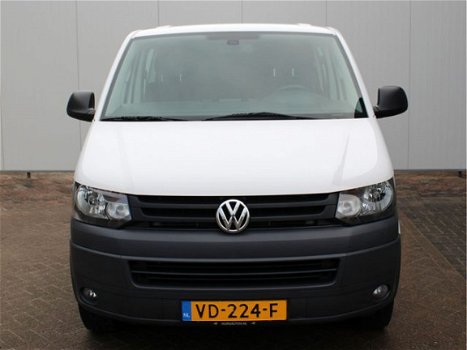 Volkswagen Transporter - 2.0 TDI L2H1 DC 6-zits Comfortline Airco Cruise Trekhaak - 1