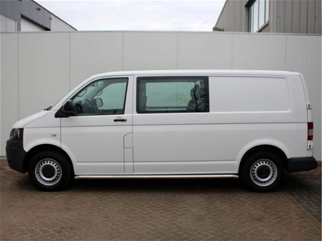 Volkswagen Transporter - 2.0 TDI L2H1 DC 6-zits Comfortline Airco Cruise Trekhaak - 1