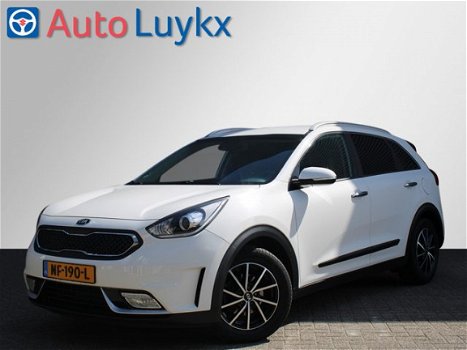 Kia Niro - 1.6 GDi Hybrid First Edition Automaat | Navigatie | Parkeercamera | Leder/Stof Interieur - 1