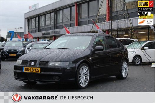 Seat Leon - 1.8-20VT Topsport clima, lm velgen histori aanwezig - 1