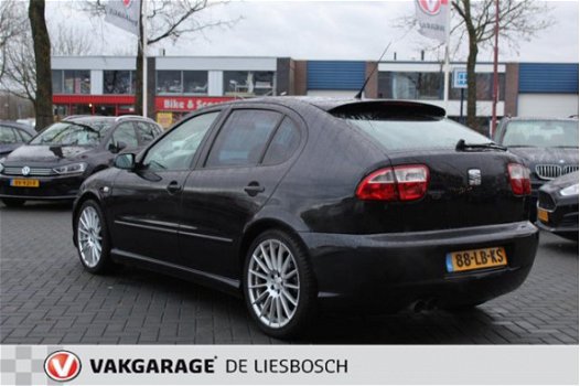 Seat Leon - 1.8-20VT Topsport clima, lm velgen histori aanwezig - 1