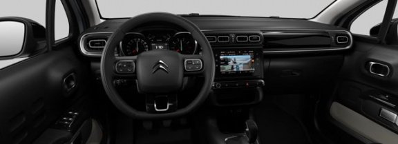 Citroën C3 - 1.2 PureTech S&S Shine Navigatie, Zwarte velgen, Getinte ruiten - 1