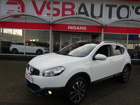 Nissan Qashqai - 1.6 16V 117PK TEKNA NAVI PANO-DAK CAMERA ECC-AIRCO LMV PDC - 1