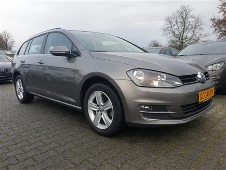 Volkswagen Golf Variant - 2.0 TDI Highline AUT. *1/2LEDER+NAVI+PDC+ECC+CRUISE - 1