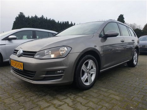 Volkswagen Golf Variant - 2.0 TDI Highline AUT. *1/2LEDER+NAVI+PDC+ECC+CRUISE - 1