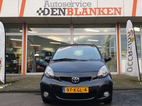 Toyota Aygo - 1.0-12V Comfort BJ.2010 / Zwart / Airco / 5drs / Lichtmetalen Velgen - 1