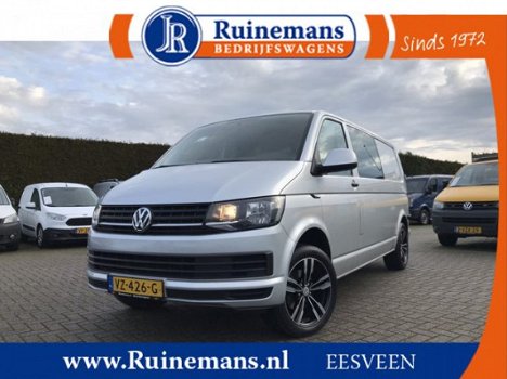 Volkswagen Transporter - 2.0 TDI 102 PK / L2H1 / 6 PERS. DUBBEL CABINE / 1e EIG. / TREKHAAK / 18 INC - 1