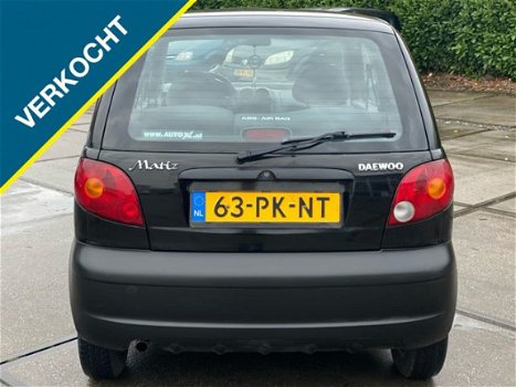 Daewoo Matiz - 0.8 Spirit/Nieuwe APK/Goed onderhouden/Lage KM - 1