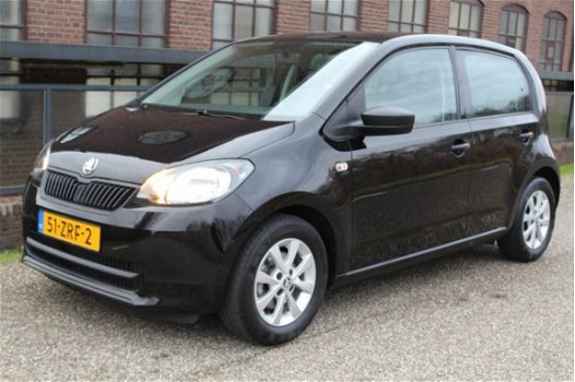 Skoda Citigo - 1.0 5-Deurs Airco Zwart Elektrische ramen 1-eigenaar - 1