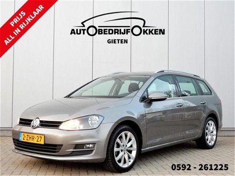 Volkswagen Golf Variant - 1.6TDI 110 PK VARIANT DSG7 Highline - 1